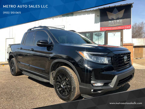 2023 Honda Ridgeline for sale at METRO AUTO SALES LLC in Lino Lakes MN