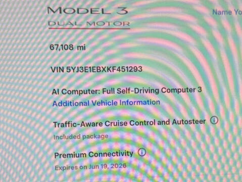 2019 Tesla Model 3 Performance