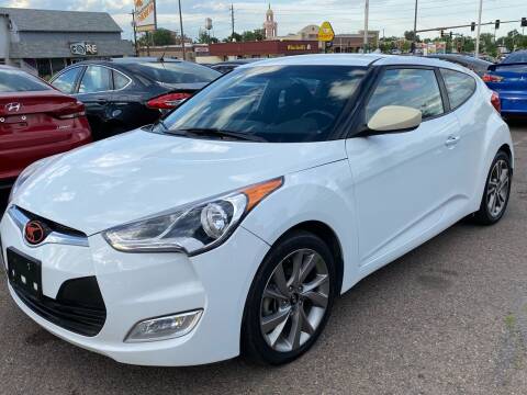 2017 Hyundai Veloster for sale at GO GREEN MOTORS in Lakewood CO