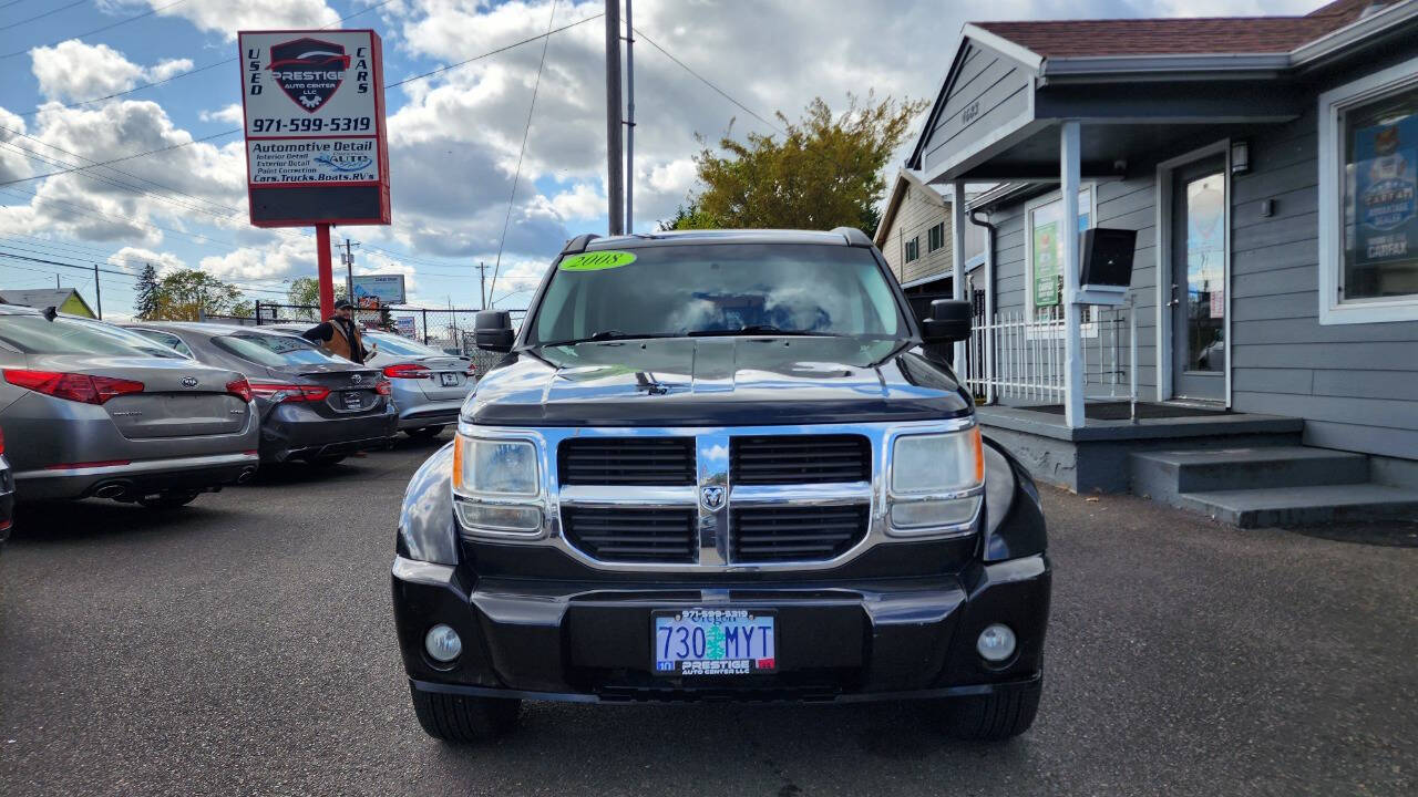 Black 2008 Dodge Nitro SXT SXT 4dr SUV 4WD 2