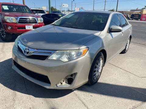 2014 Toyota Camry for sale at Borrego Motors in El Paso TX