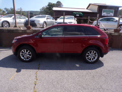 2014 Ford Edge for sale at WORKMAN AUTO INC in Bellefonte PA