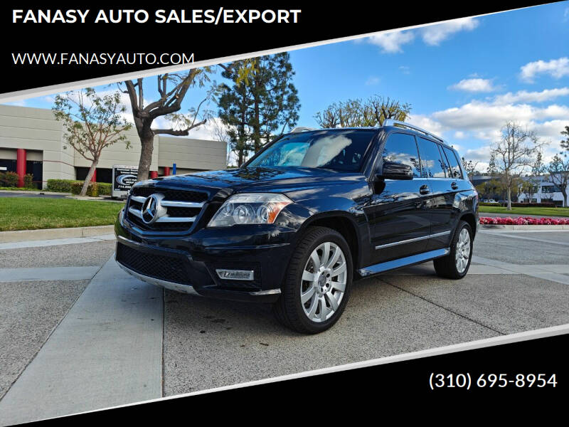 2010 Mercedes-Benz GLK for sale at FANASY AUTO SALES/EXPORT in Yorba Linda CA