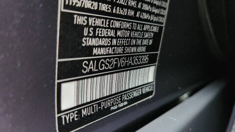 2017 Land Rover Range Rover HSE