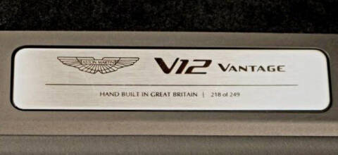 2023 Aston Martin Vantage V12
