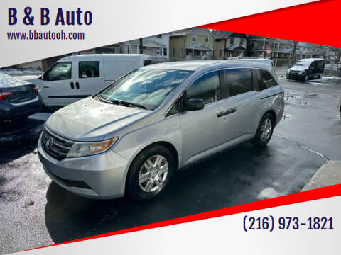 2013 Honda Odyssey for sale at B & B Auto in Cleveland OH