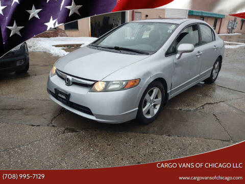 2008 Honda Civic for sale at Cargo Vans of Chicago LLC in Bradley IL