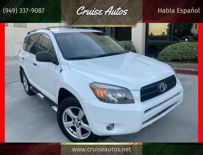 2007 Toyota RAV4 for sale at Cruise Autos in Corona CA