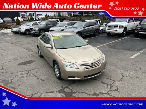 2007 Toyota Camry for sale at Nation Wide Auto Center in Brockton MA