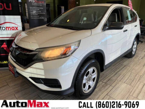 2016 Honda CR-V for sale at AutoMax in West Hartford CT