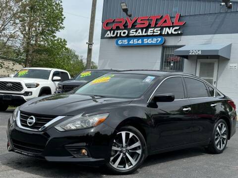 2017 Nissan Altima for sale at Crystal Auto Sales Inc in Nashville TN