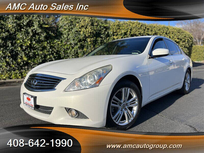 2013 Infiniti G37 Sedan for sale at AMC Auto Sales Inc in San Jose CA