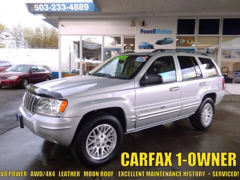 2004 Jeep Grand Cherokee for sale at Powell Motors Inc in Portland OR