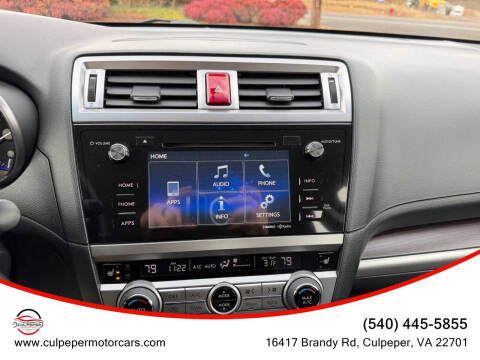 2016 Subaru Legacy 2.5i Limited