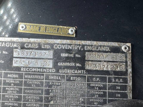 1958 Jaguar XK