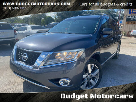 2013 Nissan Pathfinder for sale at Budget Motorcars in Tampa FL