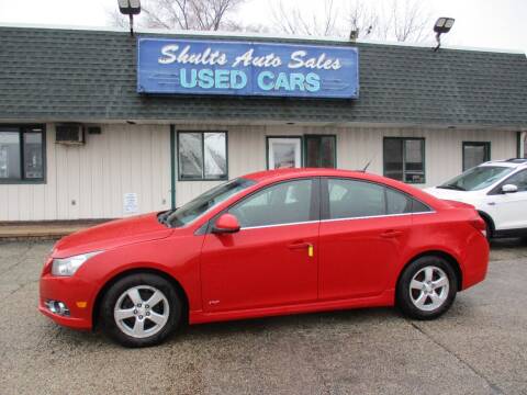 2012 Chevrolet Cruze for sale at SHULTS AUTO SALES INC. in Crystal Lake IL