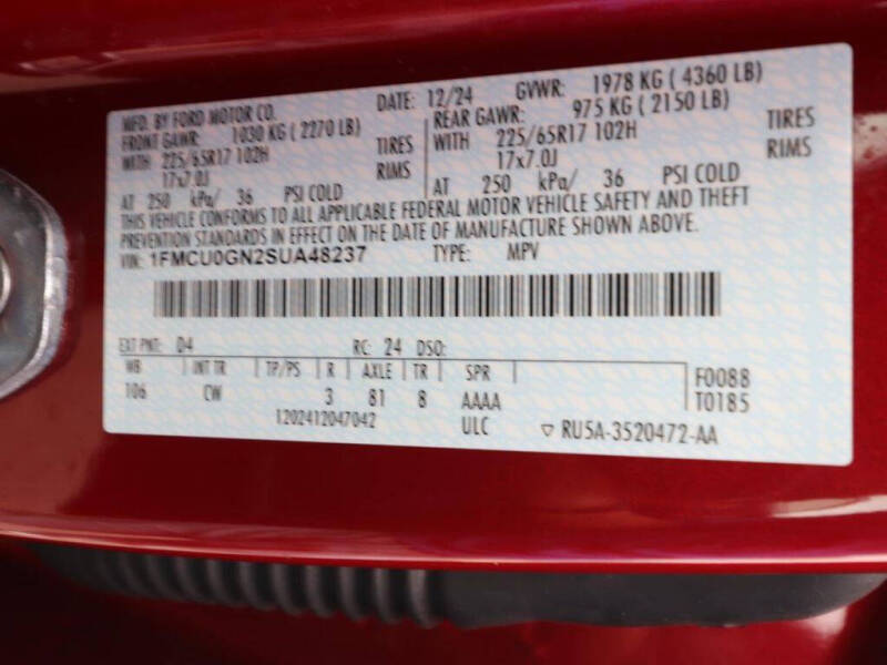 2025 Ford Escape Active