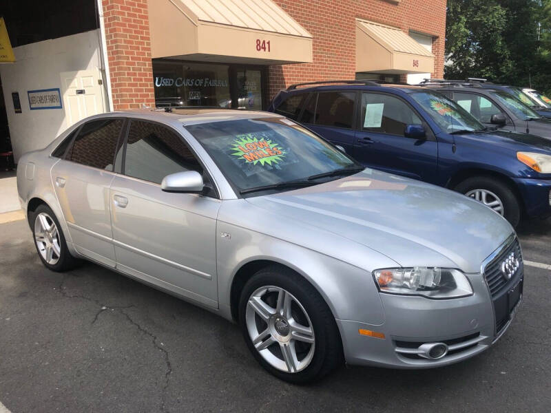 2007 Audi A4 for sale at Used Cars of Fairfax LLC in Woodbridge VA