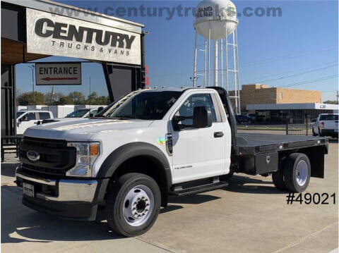 2021 Ford F-550 Super Duty for sale at CENTURY TRUCKS & VANS in Grand Prairie TX