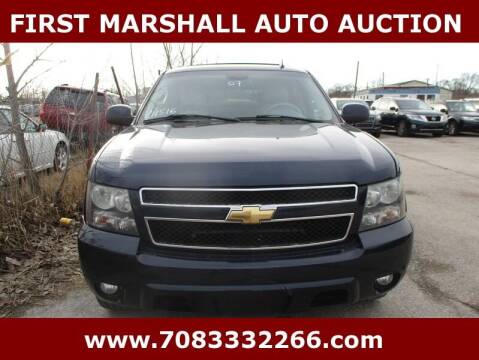 2007 Chevrolet Tahoe for sale at First Marshall Auto Auction in Harvey IL