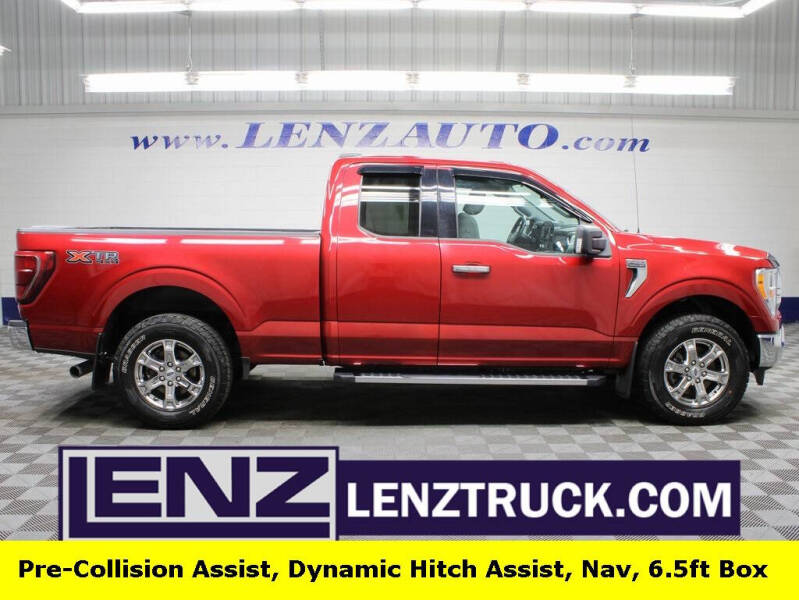 2021 Ford F-150 for sale at LENZ TRUCK CENTER in Fond Du Lac WI