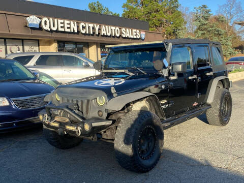 2015 Jeep Wrangler Unlimited for sale at Queen City Auto Sales in Charlotte NC