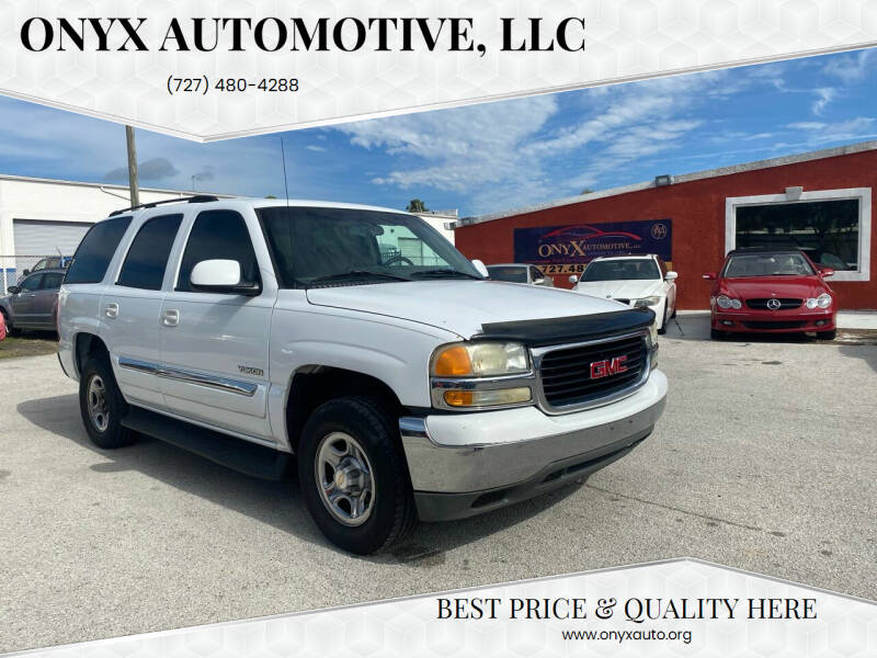 2004 GMC Yukon for sale at ONYX AUTOMOTIVE, LLC in Largo FL