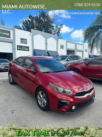 2019 Kia Forte for sale at MIAMI AUTOWISE, LLC. in Miami FL