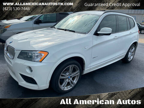 2014 BMW X3 for sale at All American Autos in Kingsport TN