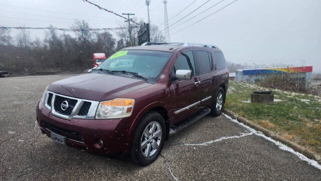 2010 Nissan Armada for sale at River Front Motors in Saint Clairsville, OH