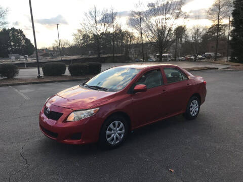 2010 Toyota Corolla for sale at SMZ Auto Import in Roswell GA