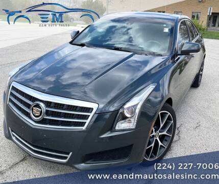 2014 Cadillac ATS for sale at E and M Auto Sales in Elgin IL