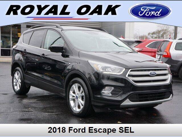 2018 Ford Escape for sale at Bankruptcy Auto Loans Now in Royal Oak MI