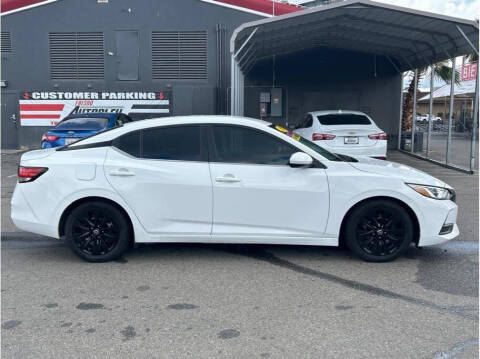 2021 Nissan Sentra for sale at Carros Usados Fresno in Fresno CA
