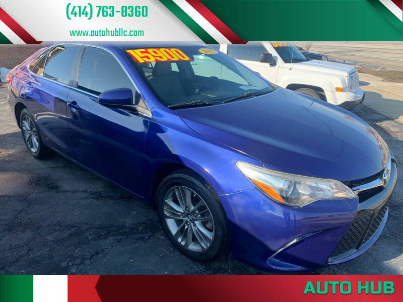 2015 Toyota Camry for sale at Auto Hub in Greenfield WI