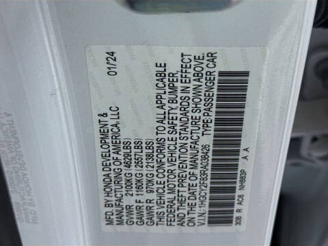 2024 Honda Accord Hybrid Touring