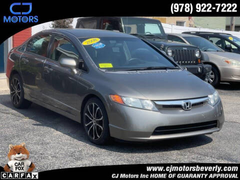 2008 Honda Civic for sale at CJ Motors Inc. in Beverly MA