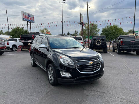 2016 Chevrolet Equinox for sale at Lion's Auto INC in Denver CO