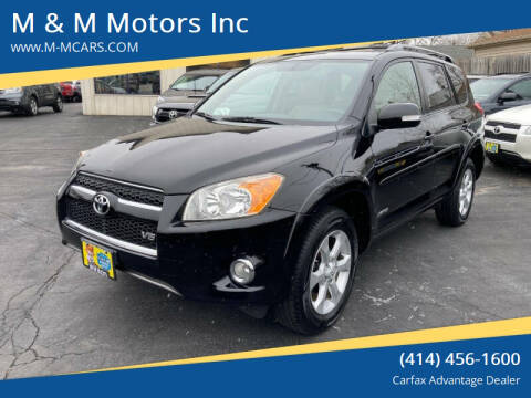 2010 Toyota RAV4 for sale at M & M Motors Inc in West Allis WI