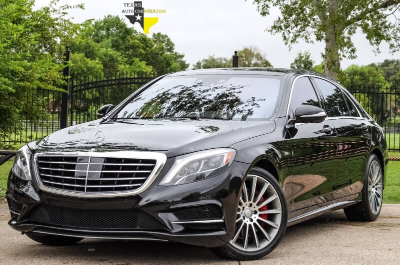 2015 Mercedes-Benz S-Class for sale at Texas Auto Corporation in Houston TX