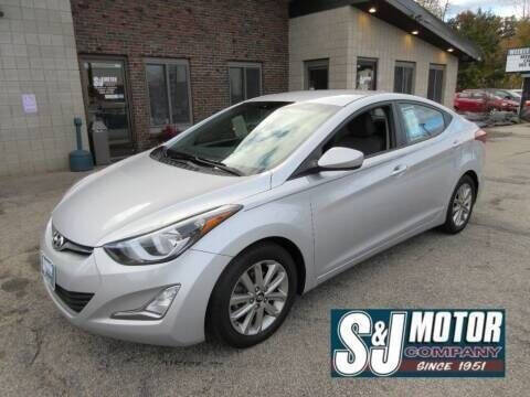 2014 Hyundai Elantra for sale at S & J Motor Co Inc. in Merrimack NH