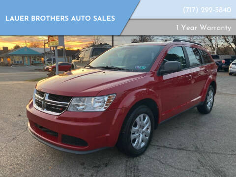 2014 Dodge Journey for sale at LAUER BROTHERS AUTO SALES in Dover PA