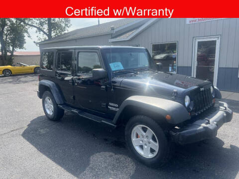 2011 Jeep Wrangler Unlimited for sale at B & B Auto Sales in Brookings SD
