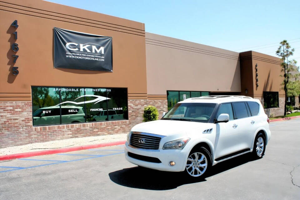 2013 INFINITI QX56 for sale at CK Motors in Murrieta, CA