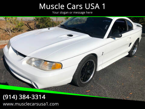1997 Ford Mustang SVT Cobra for sale at MUSCLE CARS USA1 in Murrells Inlet SC