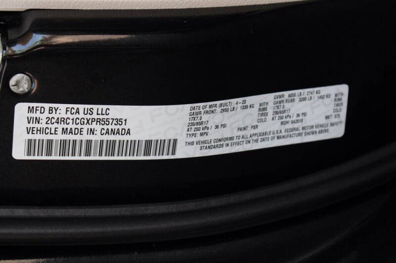 2023 Chrysler Voyager LX