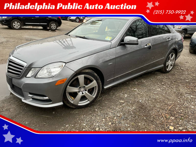 2012 Mercedes-Benz E-Class for sale at Philadelphia Public Auto Auction in Philadelphia PA