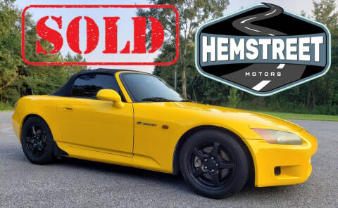 2001 Honda S2000 for sale at Hemstreet Motors in Warner Robins GA