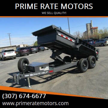 2026 CHUTE HELP 5FT X 12FT DUMP TRAILER